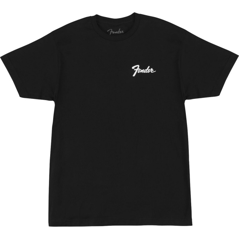 Fender T-shirt męski Transition Logo czarny XXL - 1