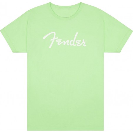 Fender T-shirt męski Spaghetti zielony XXL - 1