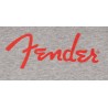 Fender T-shirt męski Spaghetti szary XXL - 2