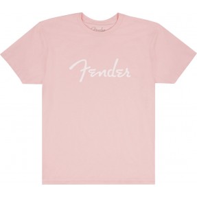 Fender T-shirt męski Spaghetti różowy L - 1