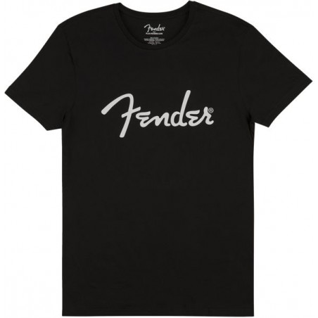 Fender T-shirt męski Spaghetti czarny XXL - 1