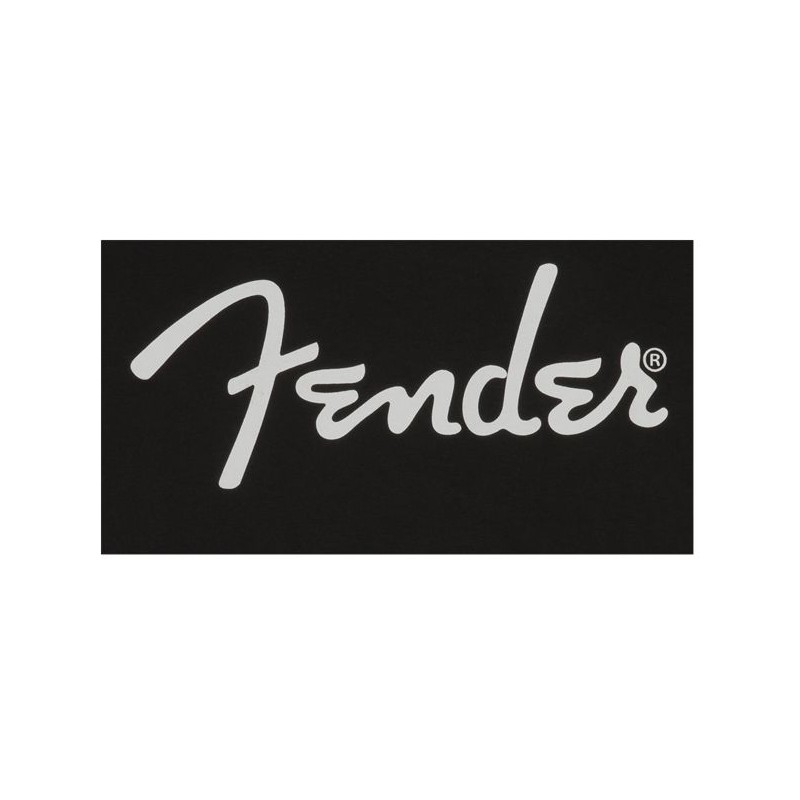 Fender T-shirt męski Spaghetti czarny XXL - 3