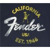Fender T-shirt męski Baja niebieski M - 2