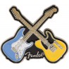 Fender Przypinka emaliowana Crossed Guitar - 1 Fender Przypinka emaliowana Crossed Guitar - 1