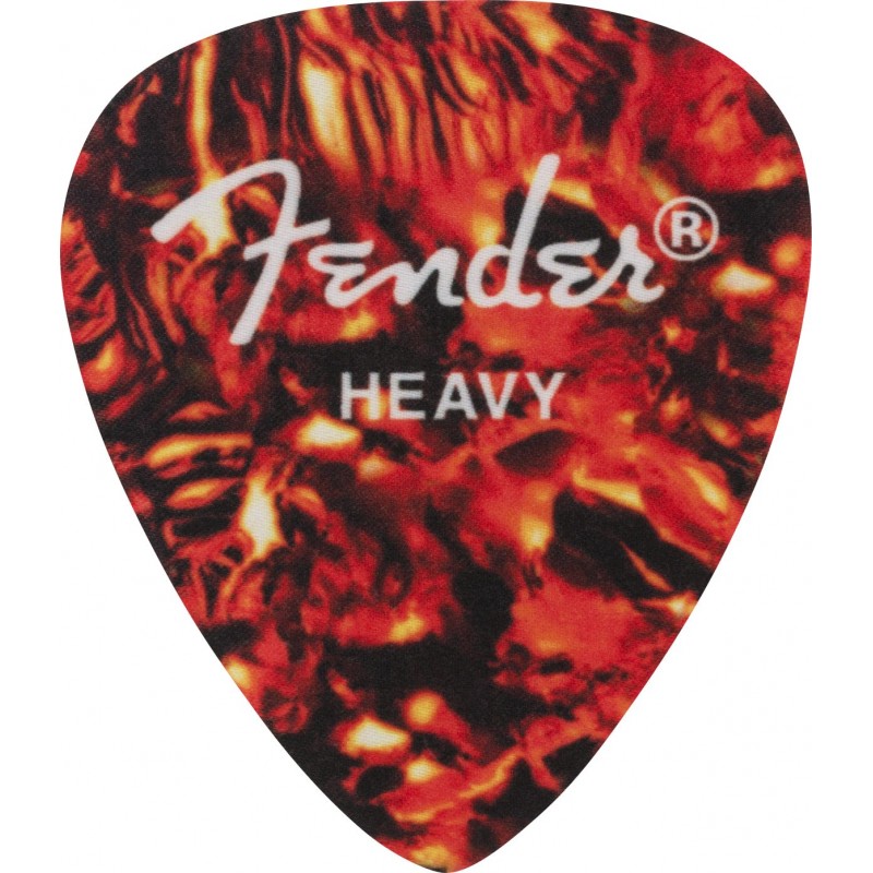 Fender Naszywka Heavy Pick, Tortoiseshell - 1 Fender Naszywka Heavy Pick, Tortoiseshell - 1