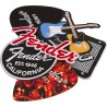 Fender Naszywka Heavy Pick, Tortoiseshell - 2 Fender Naszywka Heavy Pick, Tortoiseshell - 2