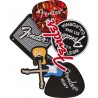 Fender Naszywka Heavy Pick, Tortoiseshell - 3 Fender Naszywka Heavy Pick, Tortoiseshell - 3