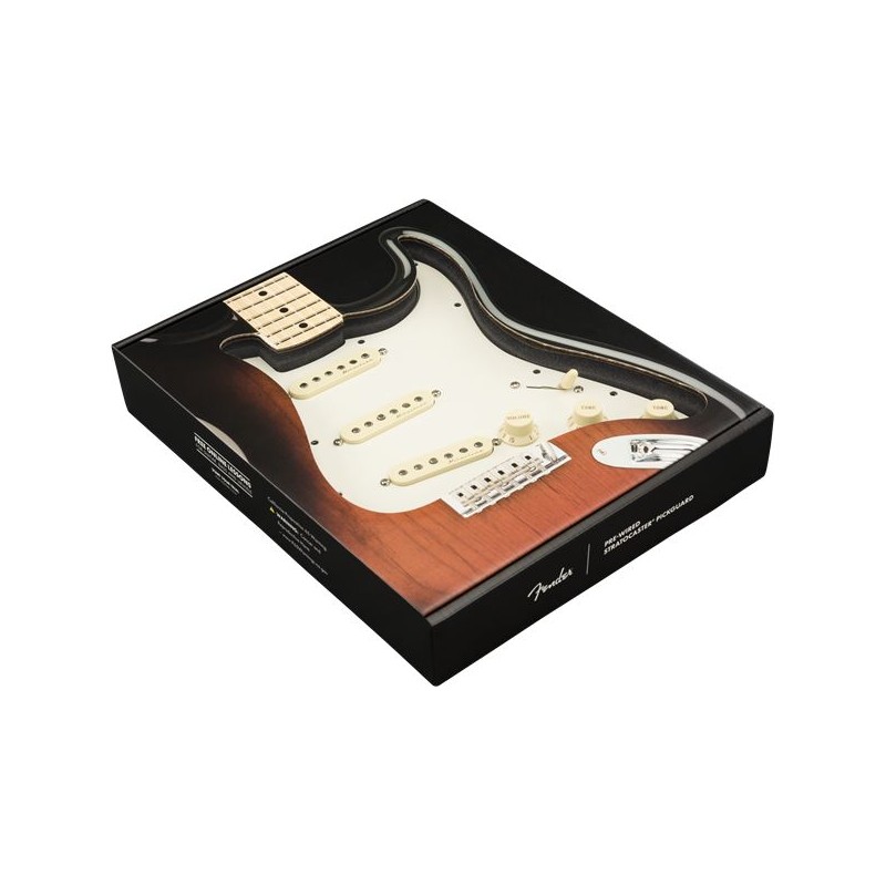 Fender Maskownica Strat, Vintage Noiseless SSS WBW - 3 Fender Maskownica Strat, Vintage Noiseless SSS WBW - 3