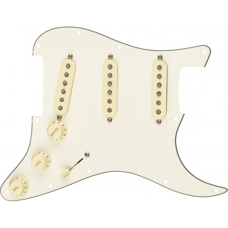 Fender Maskownica Strat, Tex-Mex SSS WBW - 1