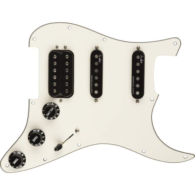 Fender Maskownica Strat, Shawbucker Bridge/Gen 4 Noiseless Neck/Middle HSS WBW - 1 Fender Maskownica Strat, Shawbucker Bridge/Gen 4 Noiseless Neck/Middle HSS WBW - 1