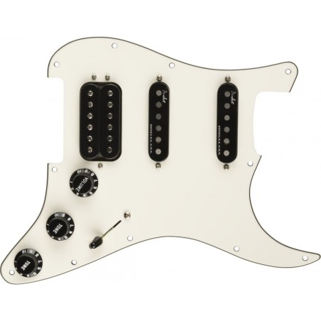 Fender Maskownica Strat, Shawbucker Bridge/Gen 4 Noiseless Neck/Middle HSS WBW - 1