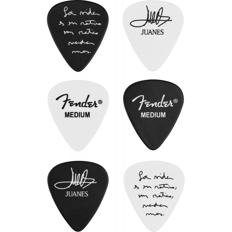 Fender Kostki gitarowe (6 szt.) - 1 Fender Kostki gitarowe (6 szt.) - 1