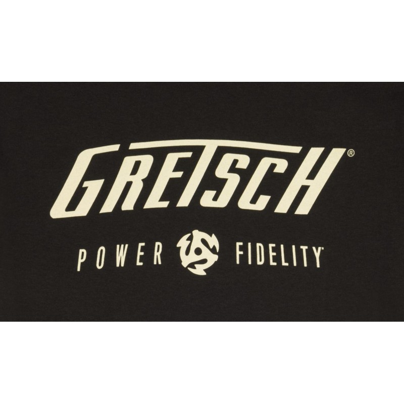 Gretsch T-shirt męski Power & Fidelity czarny XXL - 2