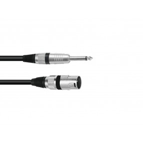 Omnitronic 3022519C - Kabel audio XLR męski - Jack mono 6,3 mm 5 m - 1