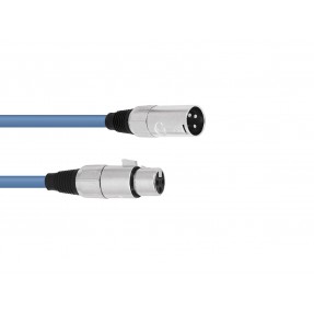 Omnitronic 3022010L - Kabel mikrofonowy XLR męski - XLR żeński 3 m - 1