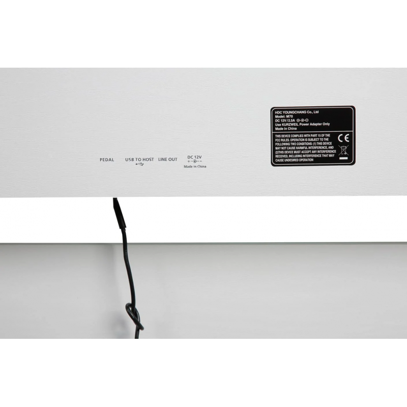 Kurzweil M70 White - Pianino cyfrowe - 4 Kurzweil M70 White - Pianino cyfrowe - 4