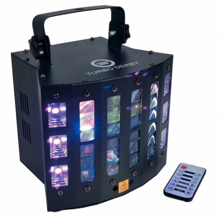 LIGHT4ME TURBO DERBY - Laser + Uv + Strobo + Pilot