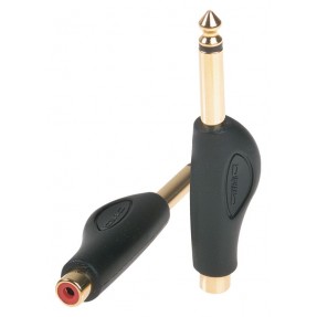 Adapter 6,3 mm wtyczka mono - RCA żeńska - 1