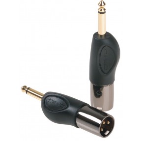 Adapter wtyk Jack mono 6,3 mm - 3P XLR męski - 1