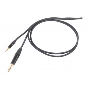 Kabel audio Jack 3,5 mm stereo - Jack stereo 6,3 mm 3 m - 1