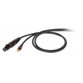 Kabel audio RCA - XLR F 1,8 m - 1