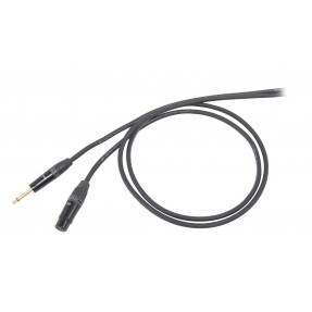 Kabel mikrofonowy mono Jack M - XLR F 3 m - 1