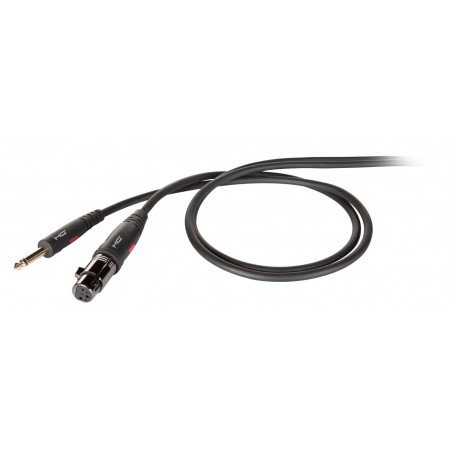 Kabel mikrofonowy mono Jack M - XLR F 5 m - 1