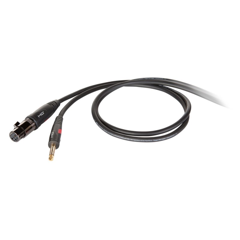 Kabel mikrofonowy stereo Jack M - XLR F 5 m - 1 Kabel mikrofonowy stereo Jack M - XLR F 5 m - 1