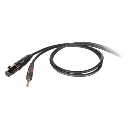 Kabel mikrofonowy stereo Jack M - XLR F 5 m - 1