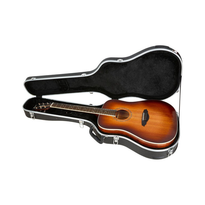RockCase Acoustic Guitar ABS Case, Arched Lid, Curved - Futerał - 5