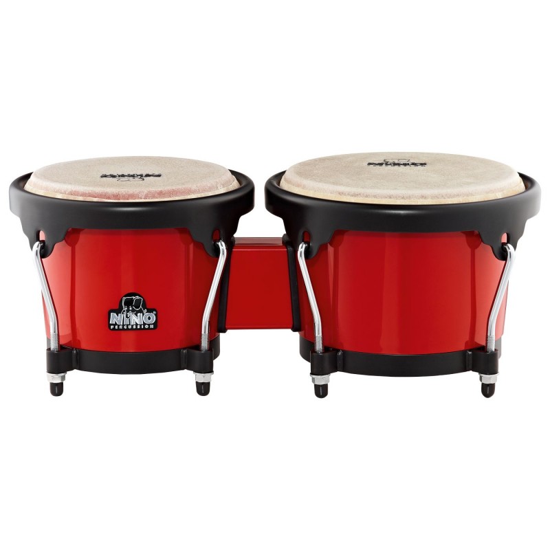 NINO Percussion NINO17R-BK Bongo plus 6 1/2" i 7 1/2" - 1 NINO Percussion NINO17R-BK Bongo plus 6 1/2" i 7 1/2" - 1