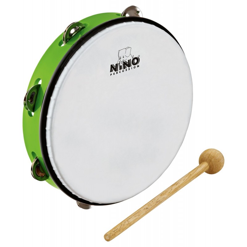 NINO Percussion NINO24GG Tamburyno 10" - 1 NINO Percussion NINO24GG Tamburyno 10" - 1