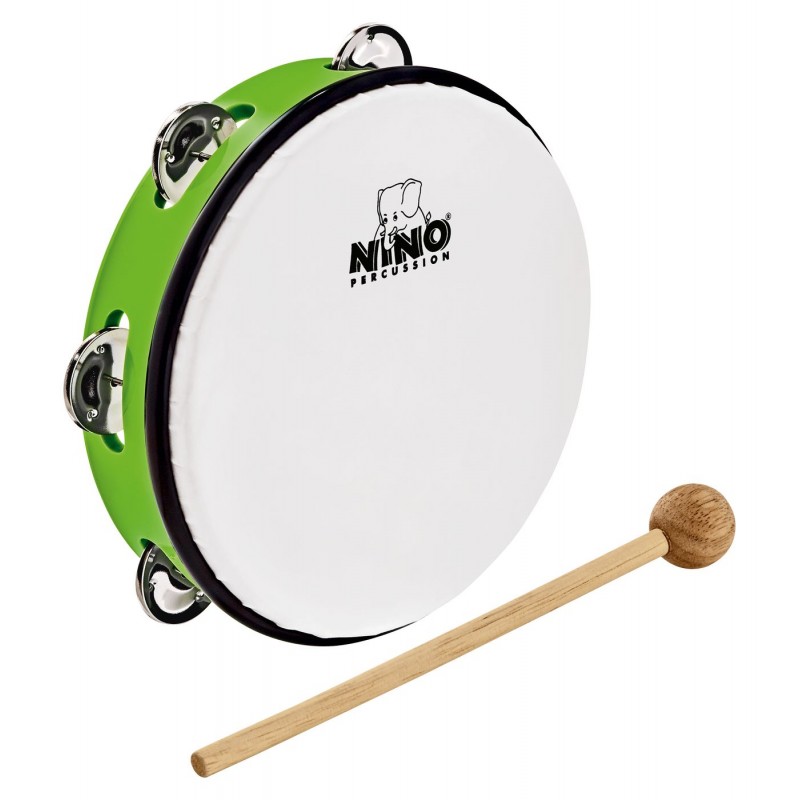 NINO Percussion NINO51GG Tamburyn z naciągiem 8" - 1 NINO Percussion NINO51GG Tamburyn z naciągiem 8" - 1