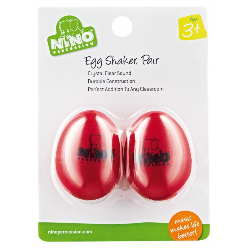 NINO Percussion NINO540R-2 Shakery jajka - 1