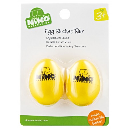 NINO Percussion NINO540Y-2 Shakery jajka - 1