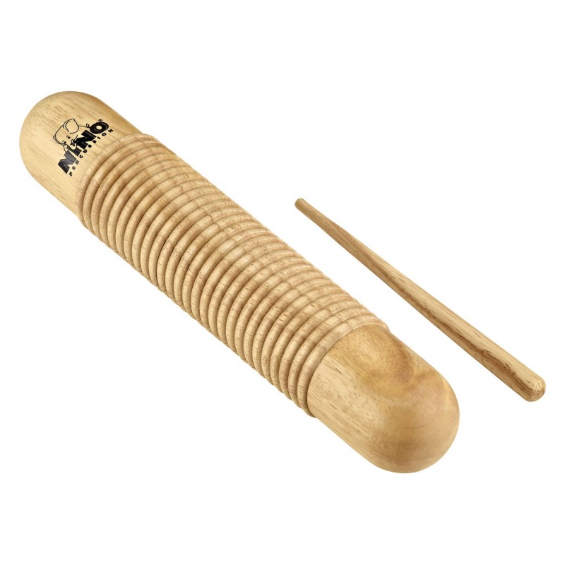 NINO Percussion NINO555 Drewniane Guiro shaker - 1 NINO Percussion NINO555 Drewniane Guiro shaker - 1