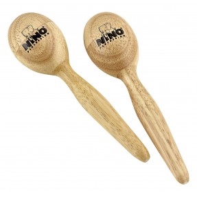 NINO Percussion NINO565 Drewniane marakasy dla dzieci - 1