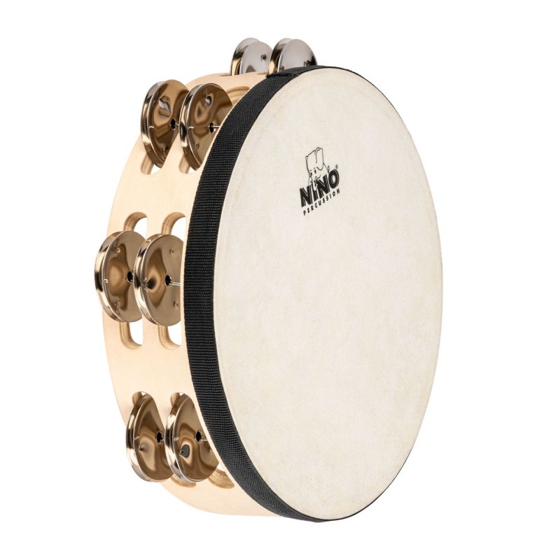 NINO Percussion NINO946 Tamburyn z naciągiem 8" - 1 NINO Percussion NINO946 Tamburyn z naciągiem 8" - 1