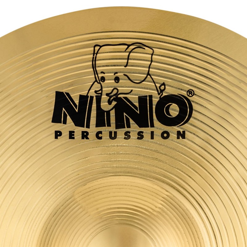 NINO Percussion NINO-BR254 Talerze perkusyjne marszowe 10" - 4