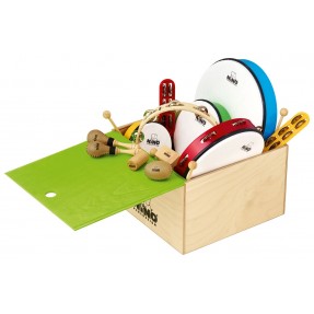 NINO Percussion NINOSET012-WB Zestaw 12 instrumentów perkusyjnych - 1