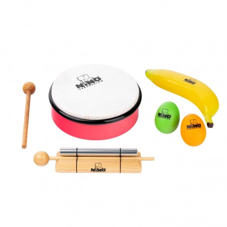 NINO Percussion NINOSET8 Shakery - zestaw 5 szt. - 1