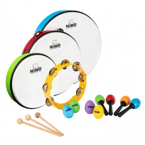 NINO Percussion NINOSET9 Zestaw perkusjonaliów - 1