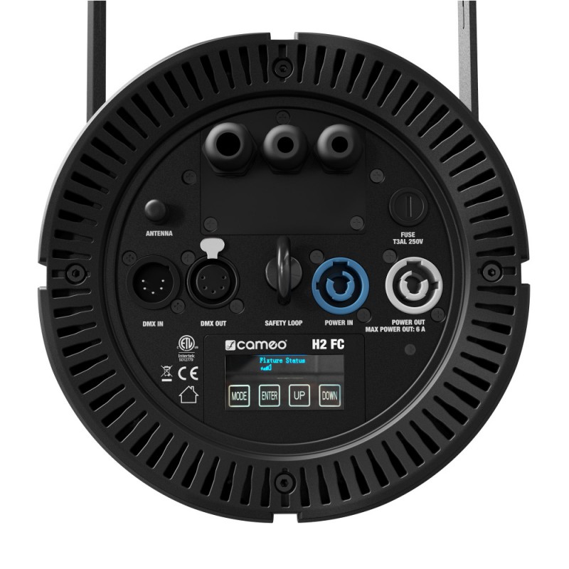 Cameo H2 FC - lampa z diodą Full Color LED RGBAL DMX - 8 Cameo H2 FC - lampa z diodą Full Color LED RGBAL DMX - 8