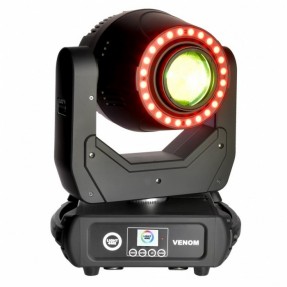 LIGHT4ME VENOM SPOT RING - głowa ruchoma 200W