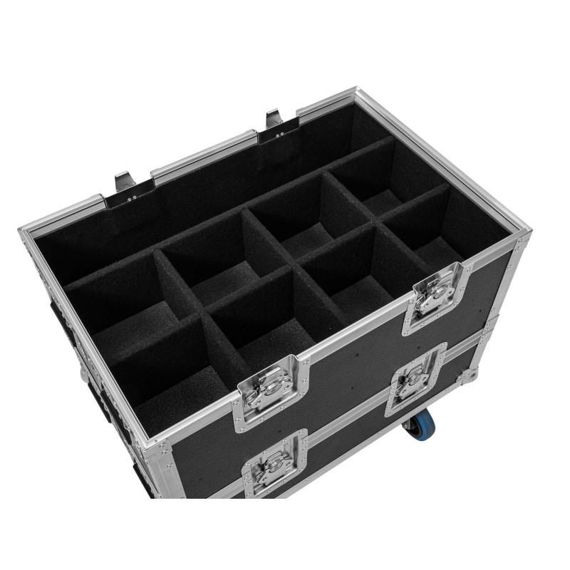 Roadinger Flightcase Extension 8x SILENT PAR 6 QCL FLOOR dla BAS-1 - 5 Roadinger Flightcase Extension 8x SILENT PAR 6 QCL FLOOR dla BAS-1 - 5