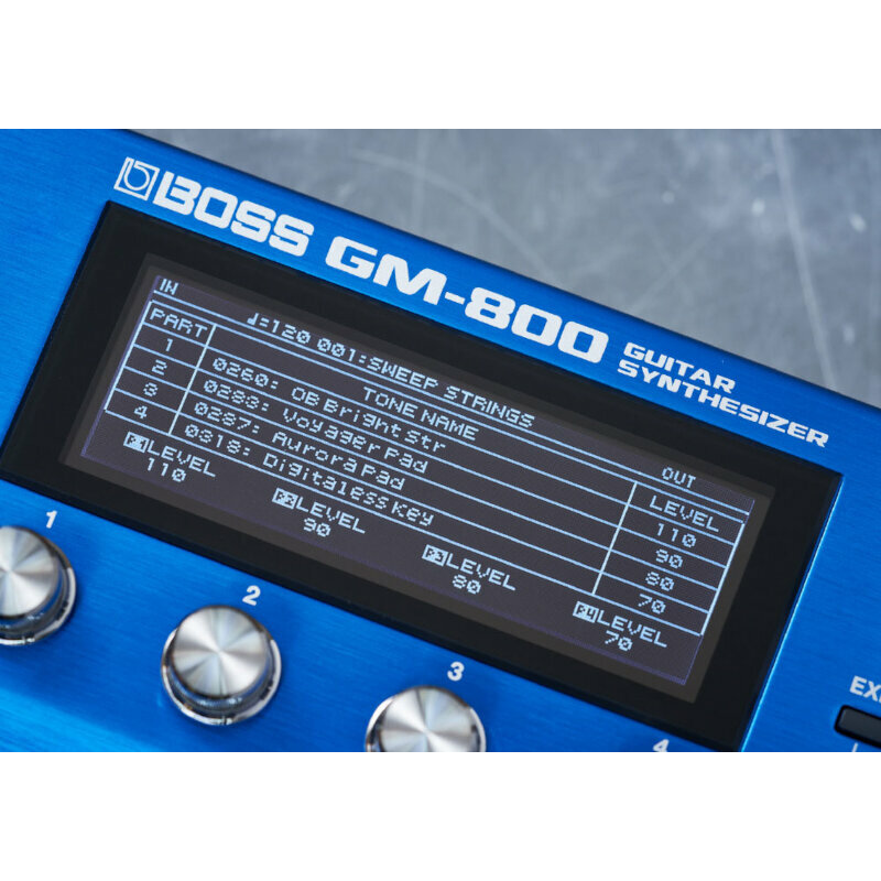 Boss GM-800 - syntezator gitarowy - 9