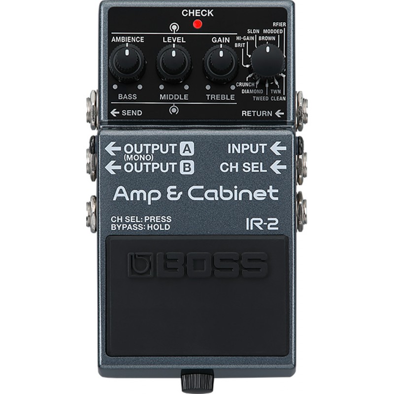 Boss IR-2 Amp & Cabinet - efekt gitarowy, symulator kolumn gitarowych - 1