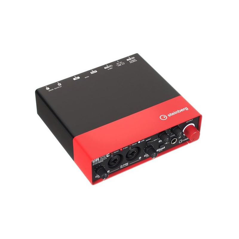 Steinberg UR22C Red - interfejs audio - 3