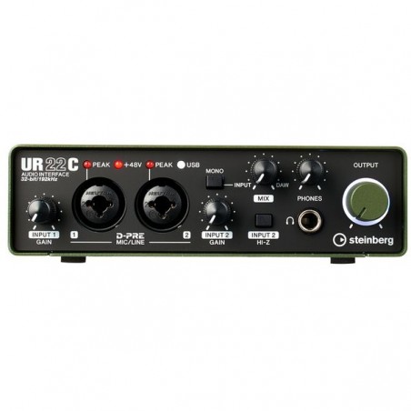 Steinberg UR22C Green - interfejs audio - 1