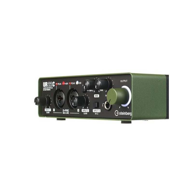 Steinberg UR22C Green - interfejs audio - 5